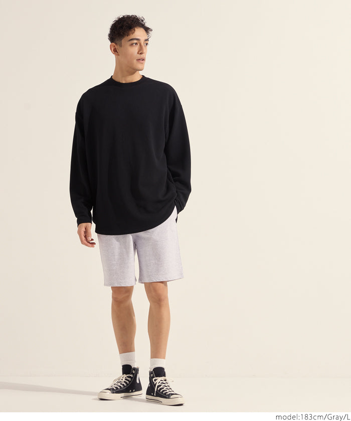 Men's cotton blend casual basic shorts