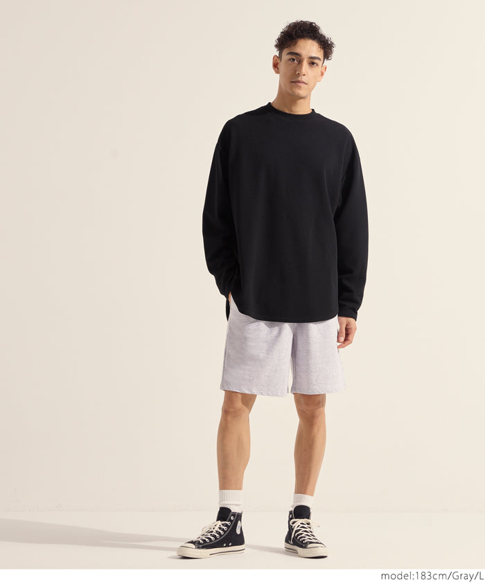 Men's cotton blend casual basic shorts