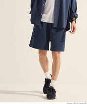 Men's cotton blend casual basic shorts