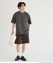 Men's cotton blend casual basic shorts