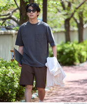 Men's cotton blend casual basic shorts