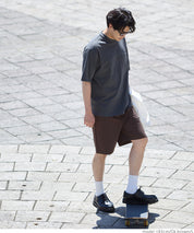 Men's cotton blend casual basic shorts