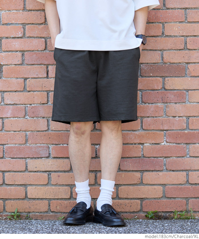 Men's cotton blend casual basic shorts