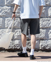 Men's cotton blend casual basic shorts