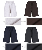 Men's cotton blend casual basic shorts