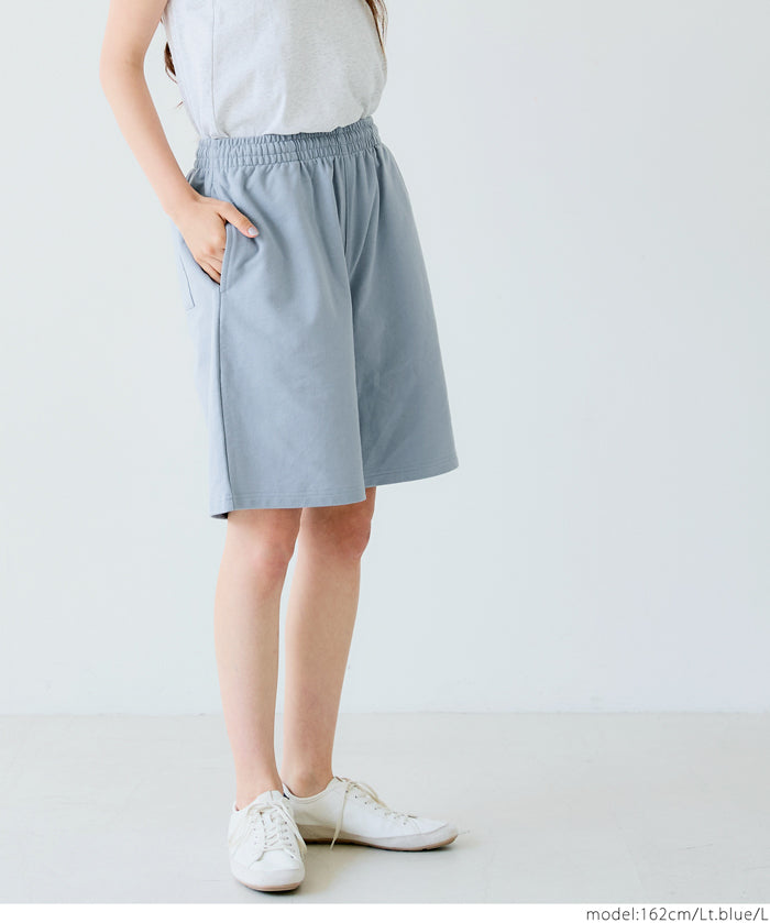 Men's cotton blend casual basic shorts