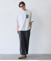 Men's LOGO round neck loose short sleeve top unisex