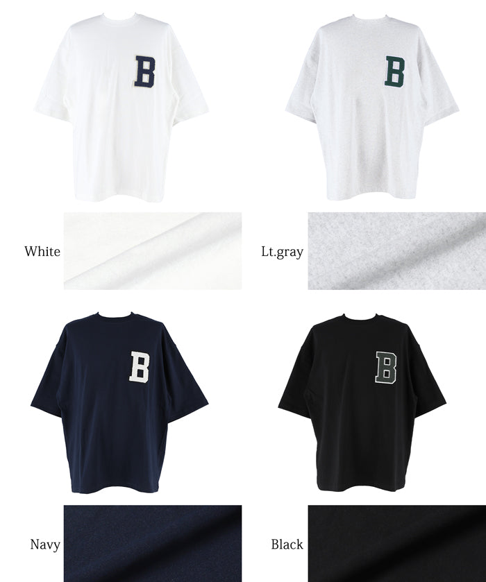 Men's LOGO round neck loose short sleeve top unisex