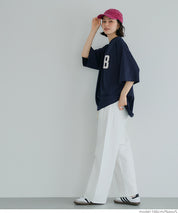 Men's LOGO round neck loose short sleeve top unisex