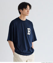 Men's LOGO round neck loose short sleeve top unisex