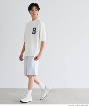 Men's LOGO round neck loose short sleeve top unisex