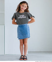 Kids' Knotted Short-Sleeved Logo T-Shirt