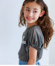 Kids' Knotted Short-Sleeved Logo T-Shirt