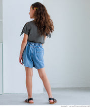 Kids' Knotted Short-Sleeved Logo T-Shirt