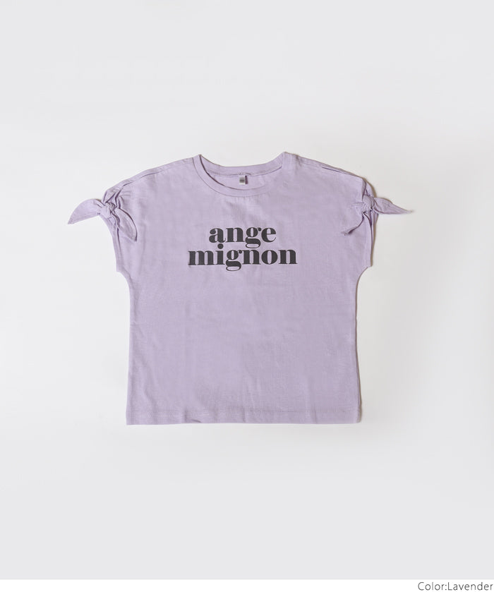 Kids' Knotted Short-Sleeved Logo T-Shirt