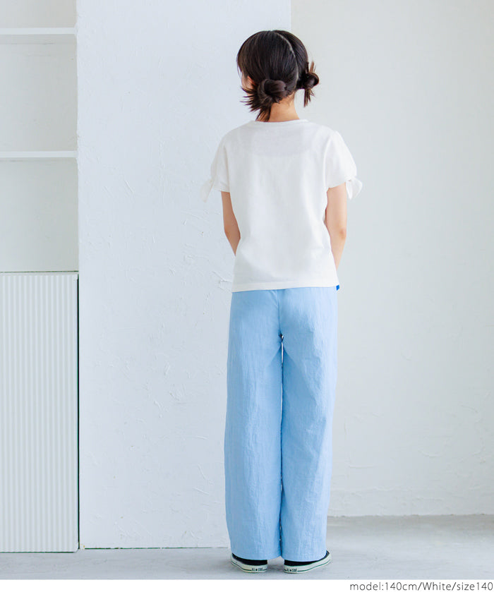 Kids' Knotted Short-Sleeved Logo T-Shirt