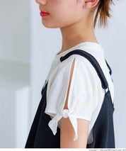 Kids' Knotted Short-Sleeved Logo T-Shirt