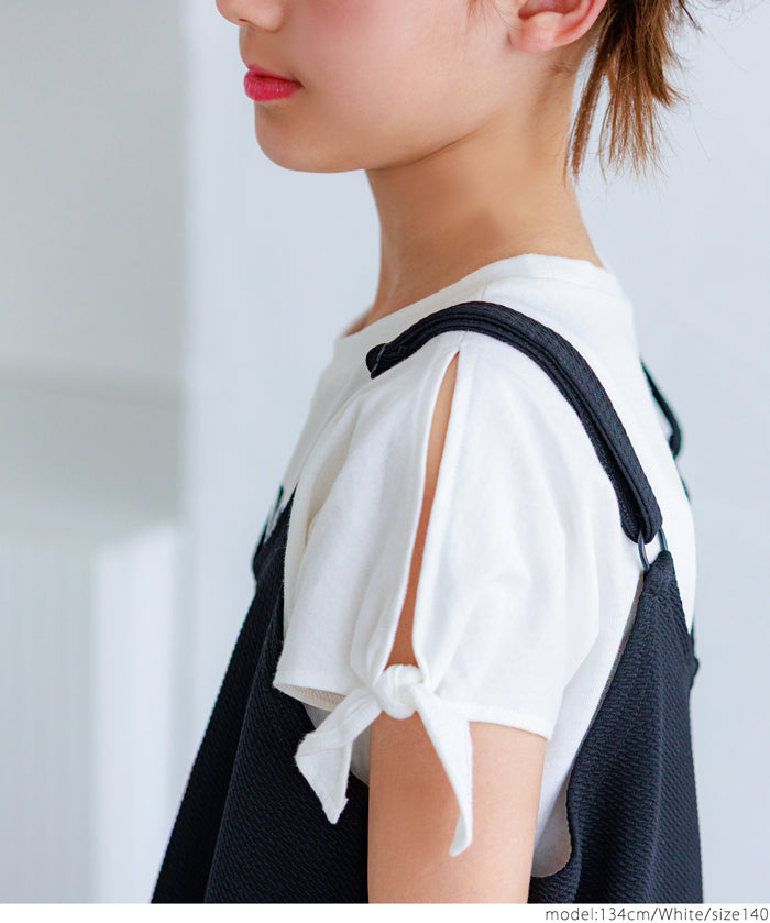 Kids' Knotted Short-Sleeved Logo T-Shirt