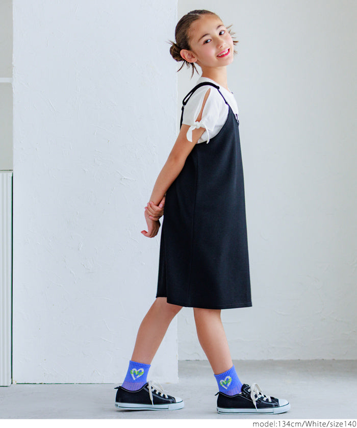 Kids' Knotted Short-Sleeved Logo T-Shirt