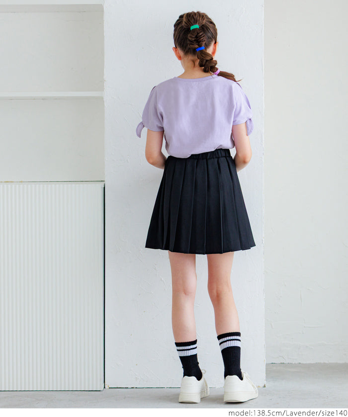 Kids' Knotted Short-Sleeved Logo T-Shirt