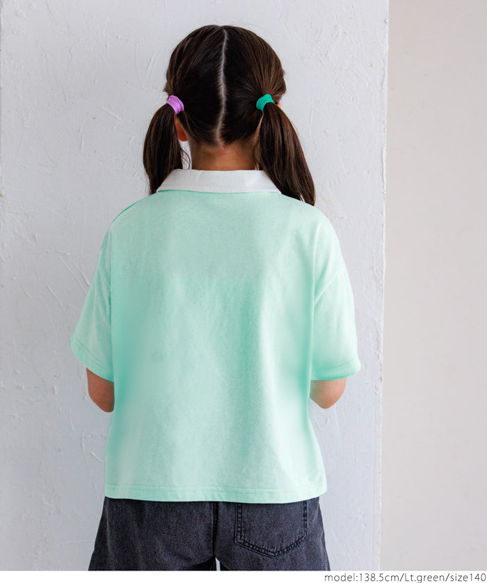 Children's Printed Short Sleeve POLO Shirt