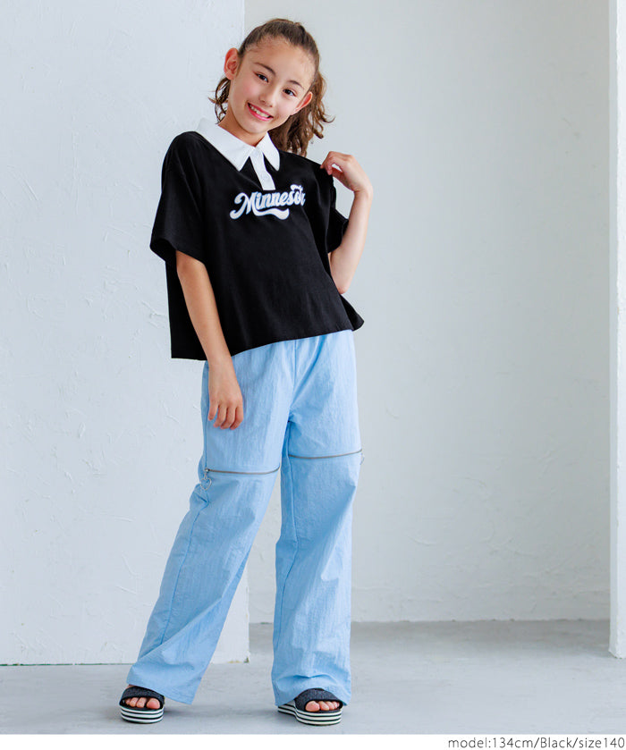 Children's Printed Short Sleeve POLO Shirt