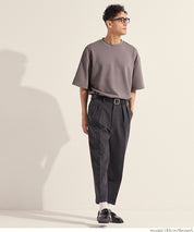 Men's space cotton basic short-sleeved T-shirt