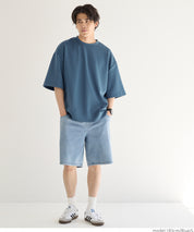 Men's space cotton basic short-sleeved T-shirt