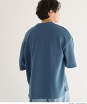 Men's space cotton basic short-sleeved T-shirt