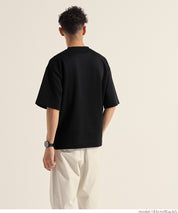 Men's space cotton basic short-sleeved T-shirt