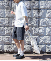 Men's space cotton basic short-sleeved T-shirt