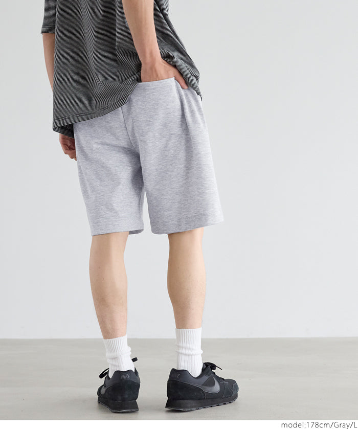 Men's soft space cotton elastic shorts