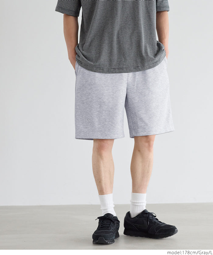 Men's soft space cotton elastic shorts