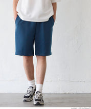 Men's soft space cotton elastic shorts