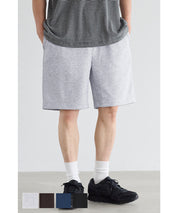 Men's soft space cotton elastic shorts