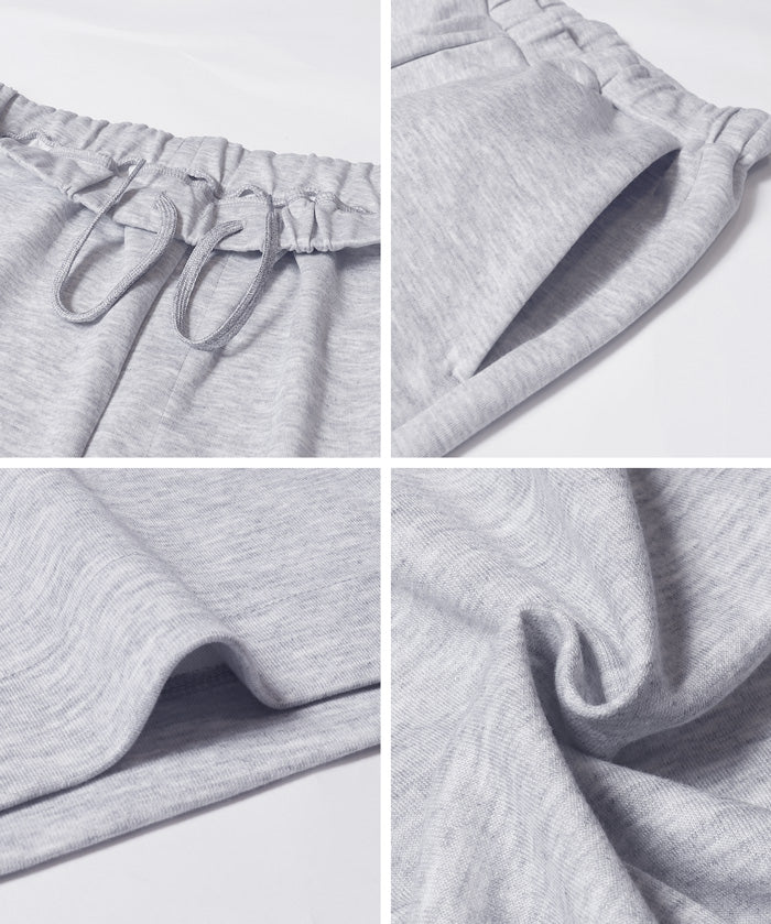 Men's soft space cotton elastic shorts