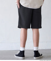 Men's soft space cotton elastic shorts