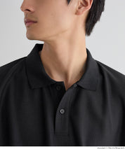 Men's simple woven POLO collar short-sleeved T-shirt