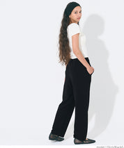 【Embossed function】Comfortable elastic cocoon trousers