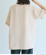 【Embossed function】Sports style LOGO short-sleeved T-shirt