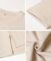 【Embossed function】Sports style LOGO short-sleeved T-shirt