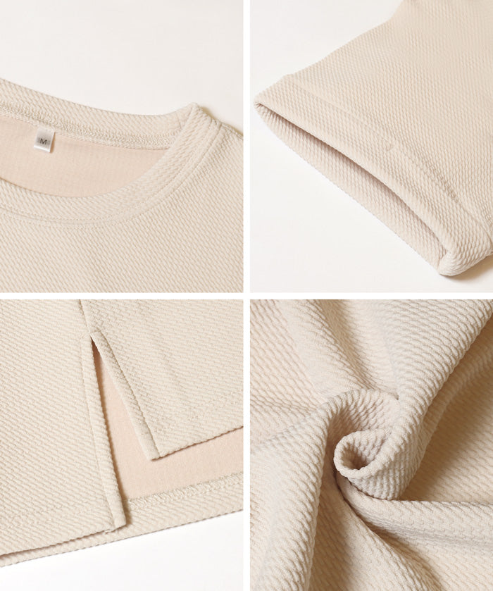 【Embossed function】Sports style LOGO short-sleeved T-shirt