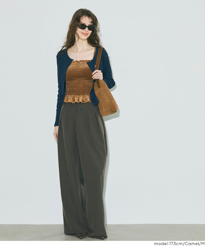 【OUT BRA】Luxury Velvet two-way Bra Top