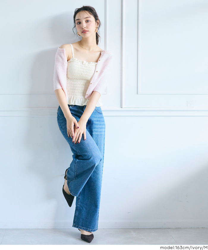 【OUT BRA】Luxury Velvet two-way Bra Top