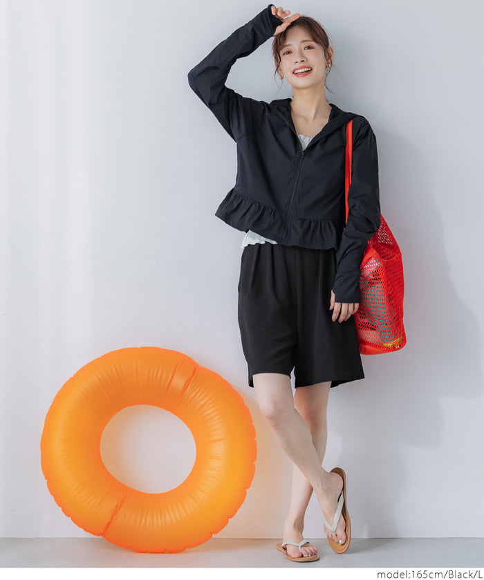 Rash Guard amphibious summer starfish pattern casual shorts