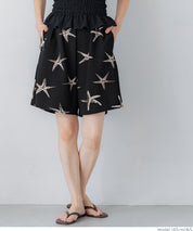 Rash Guard amphibious summer starfish pattern casual shorts