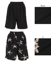 Rash Guard amphibious summer starfish pattern casual shorts