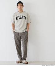 【Embossed function】Men's printed LOGO casual top