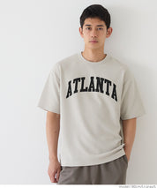 【Embossed function】Men's printed LOGO casual top