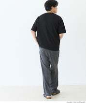 【Embossed function】Men's printed LOGO casual top